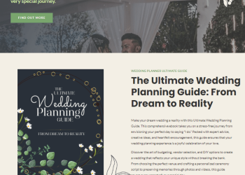 Wedding Planning Business Website